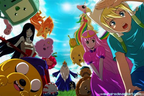 what if adventure time was an anime
